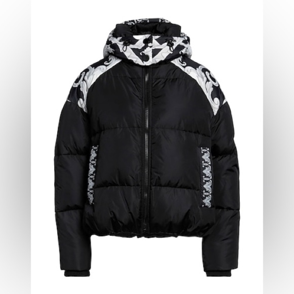 VERSACE SILVER BAROQUE PUFFER - Picture 3 of 6